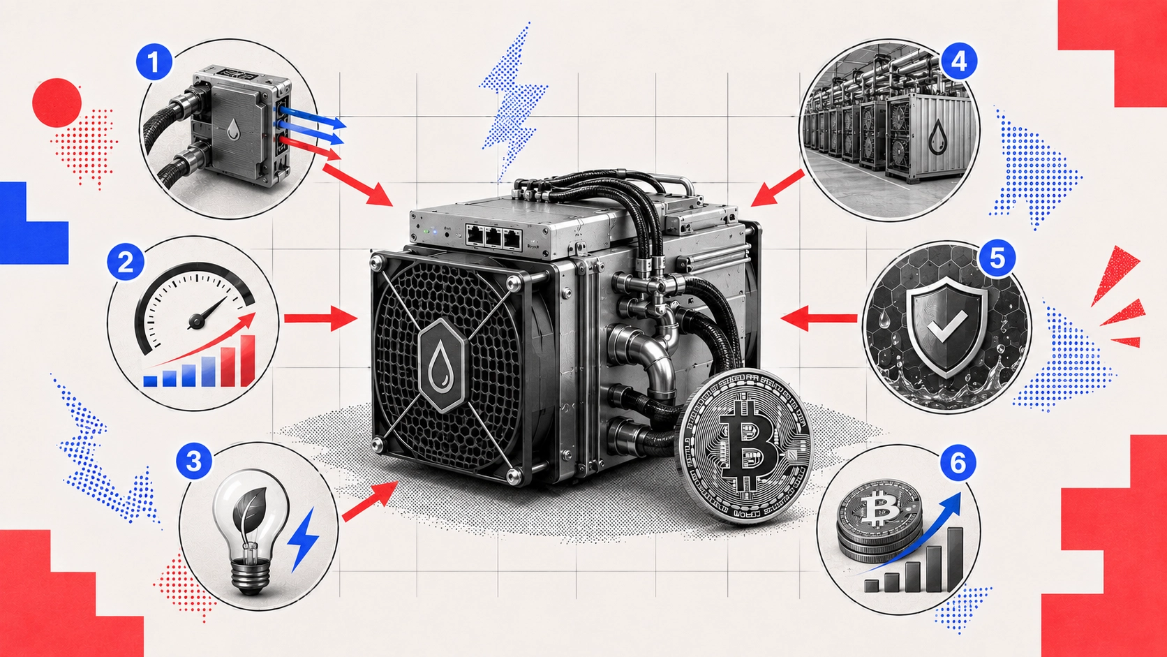 Antminer S19 XP+ Hydro для размещения в дата-центре