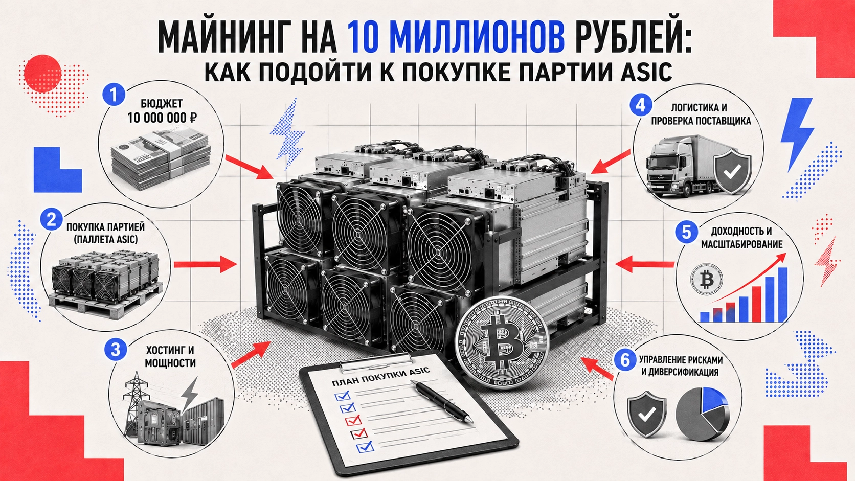 Майнинг как инвестиция и покупка ASIC