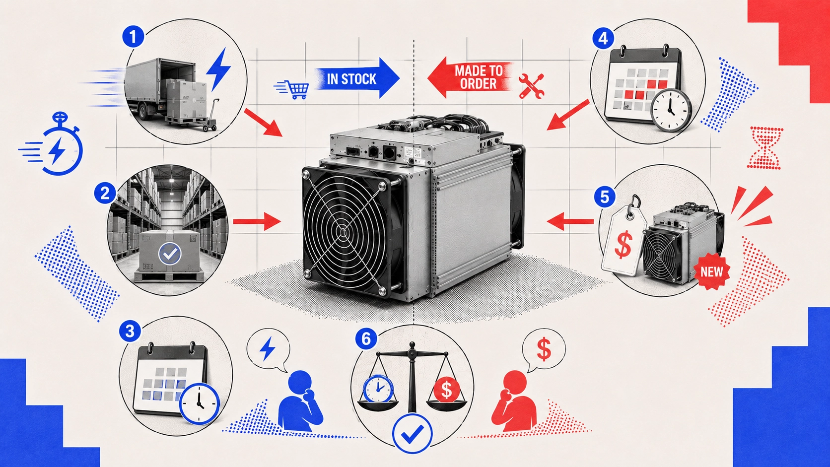 Покупка ASIC-майнера перед сделкой
