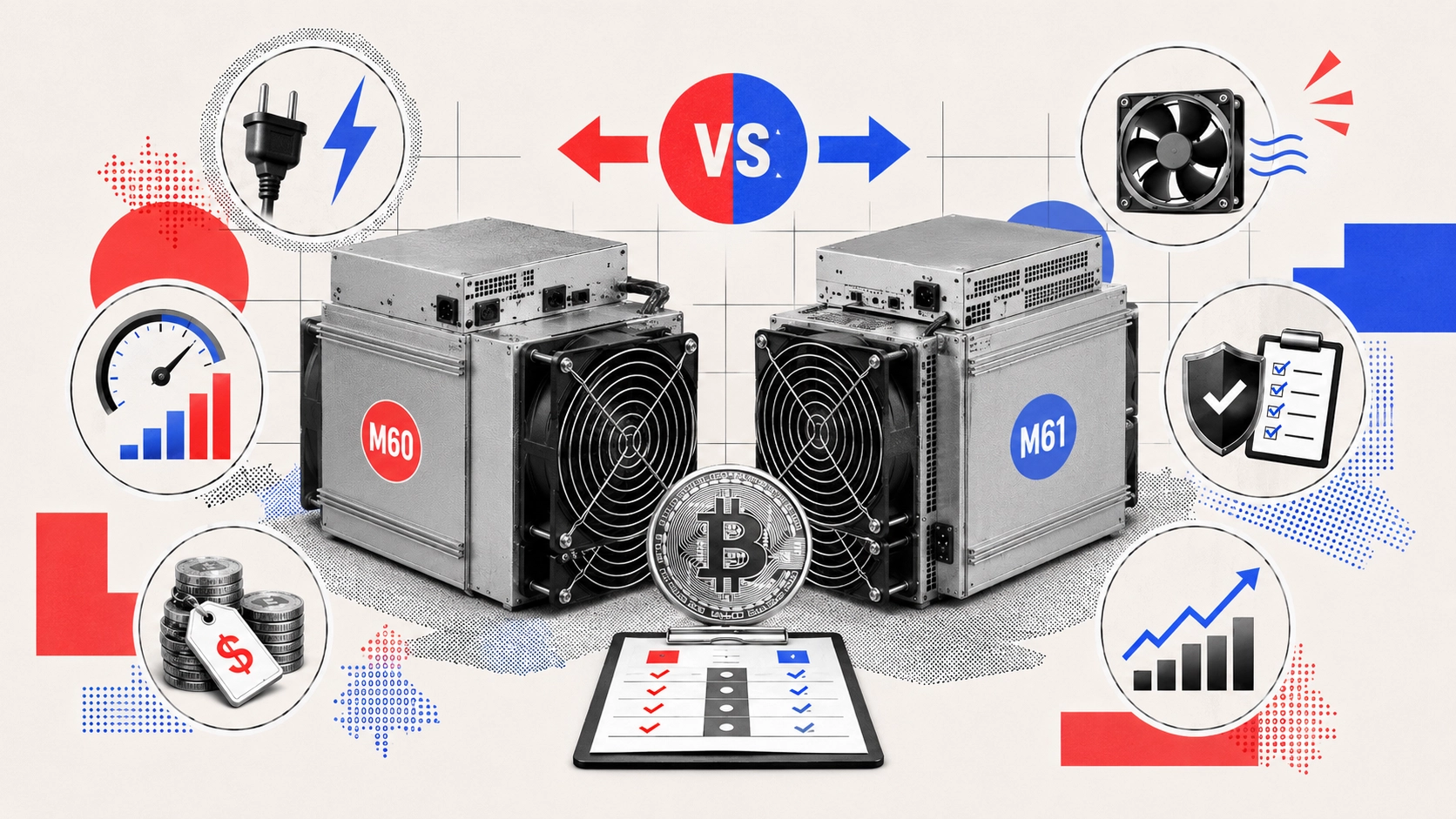 Whatsminer M60 и M61 сравнение ASIC-майнеров
